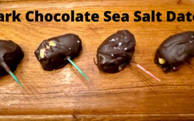 Dark Chocolate Sea Salt Dates